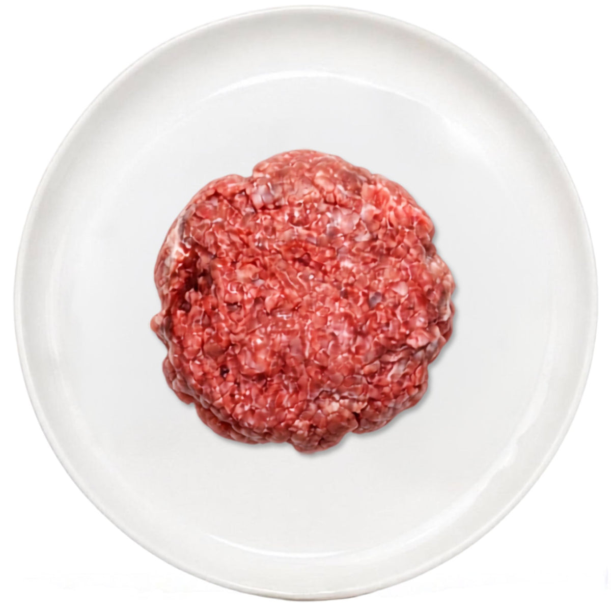 Chicken Pet Mince raw dog food on a plate Burleigh Bones Gold Coast.