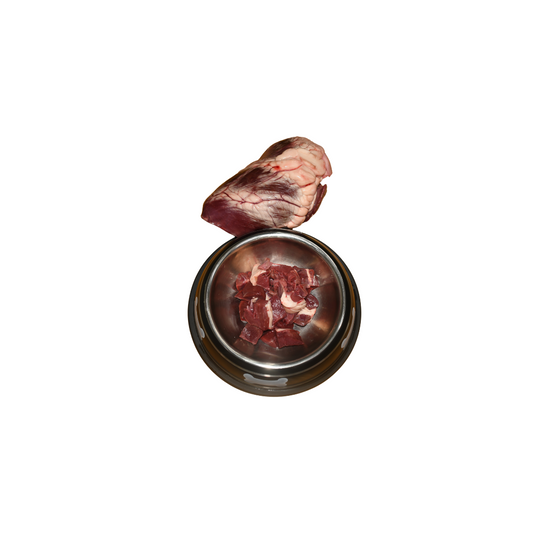 Ox Heart Diced 1 kg