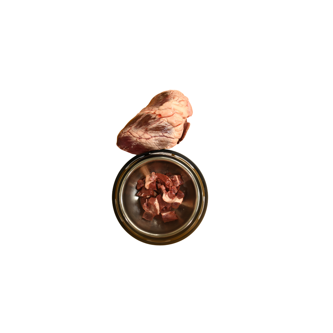 Ox Heart Diced 1 kg